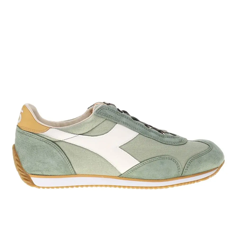 Diadora shoes - diadora Equipe H Dirty Stone Wash Lace Up - 174735-70409 - Green 4