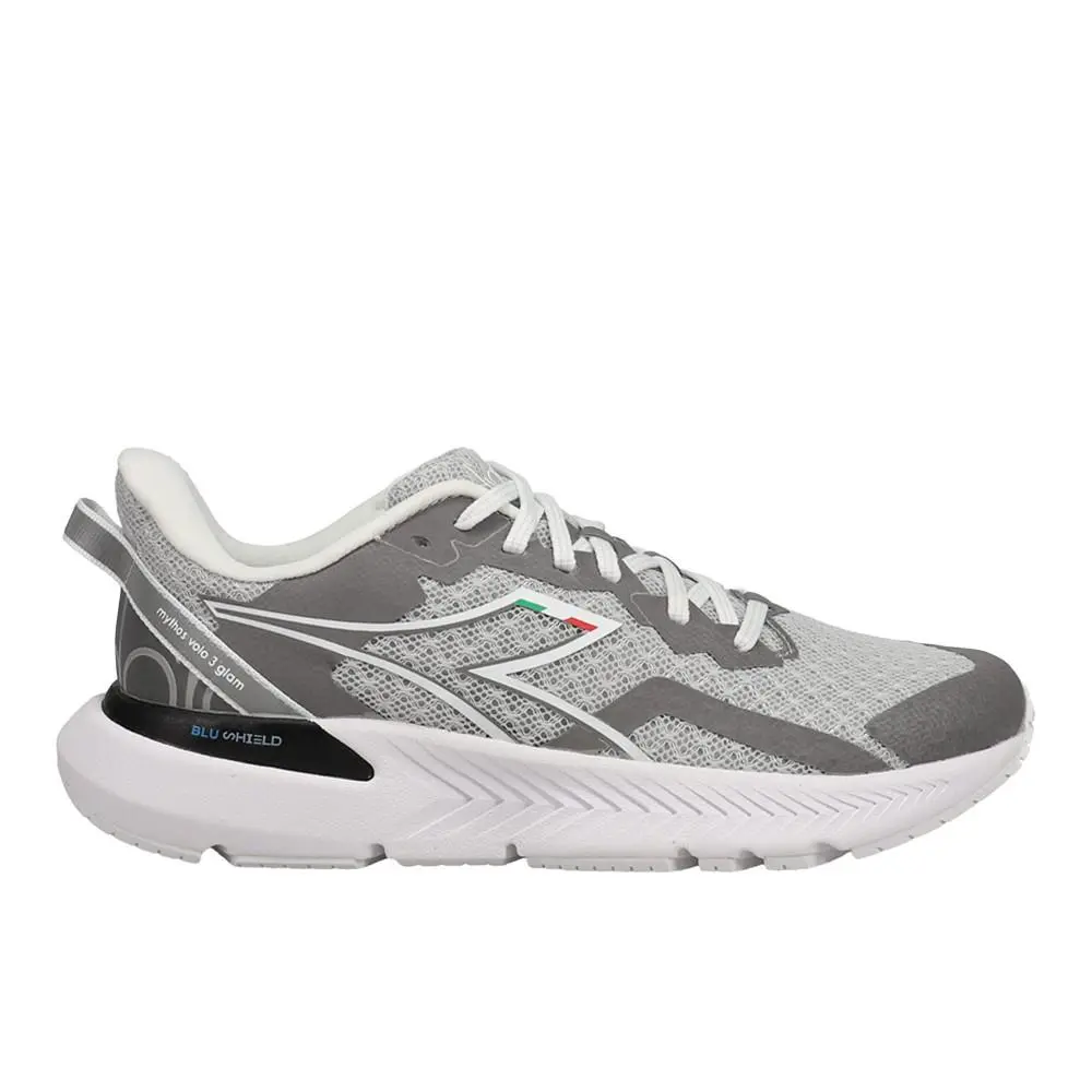 Diadora shoes - diadora Mythos Blushield Volo 3 Glam Running - 179086-C1379 - Grey 4