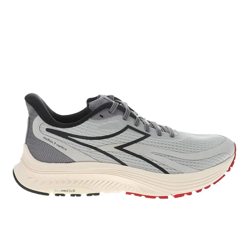 Diadora Mythos Blushield 9 Vortice Running Mens Grey Sneakers Athletic Shoes 18