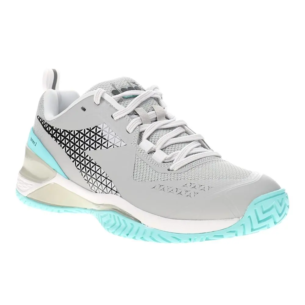 Diadora shoes - diadora Blushield Torneo 2 All Ground Tennis - 179503-D0686 - Grey 0