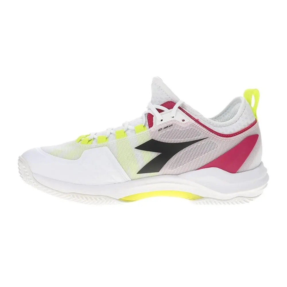 Diadora shoes - diadora Speed Blushield Fly 4 Plus Clay Tennis - 179508-D0617 - White 1