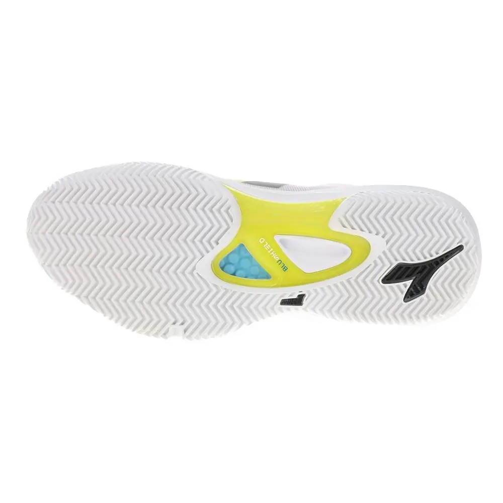 Diadora shoes - diadora Speed Blushield Fly 4 Plus Clay Tennis - 179508-D0617 - White 3
