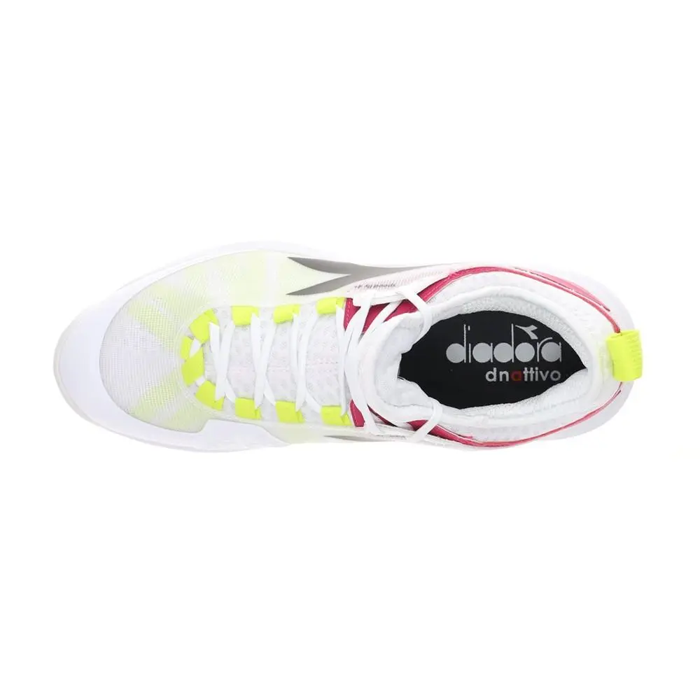 Diadora shoes - diadora Speed Blushield Fly 4 Plus Clay Tennis - 179508-D0617 - White 7