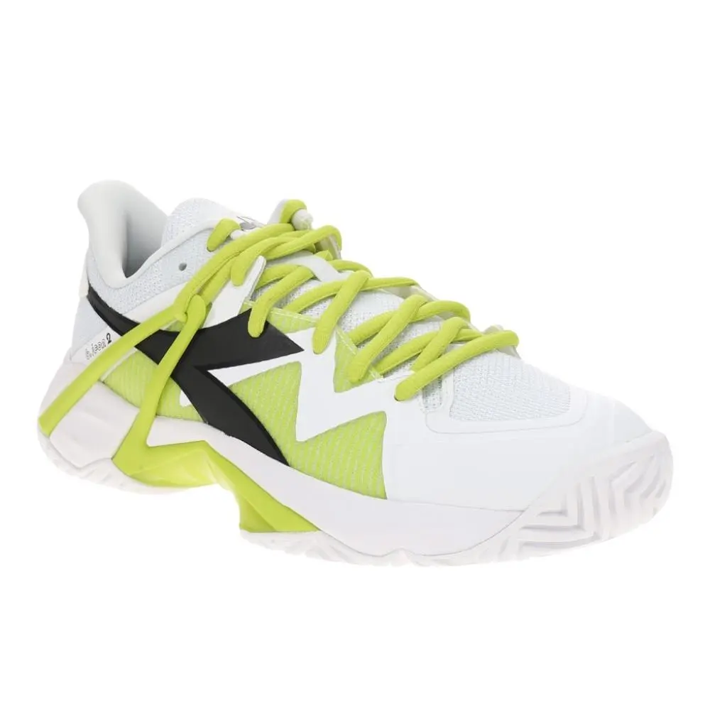 Diadora shoes - diadora B.Icon 2 All Ground Tennis - 179103-D0619 - Green, White 0