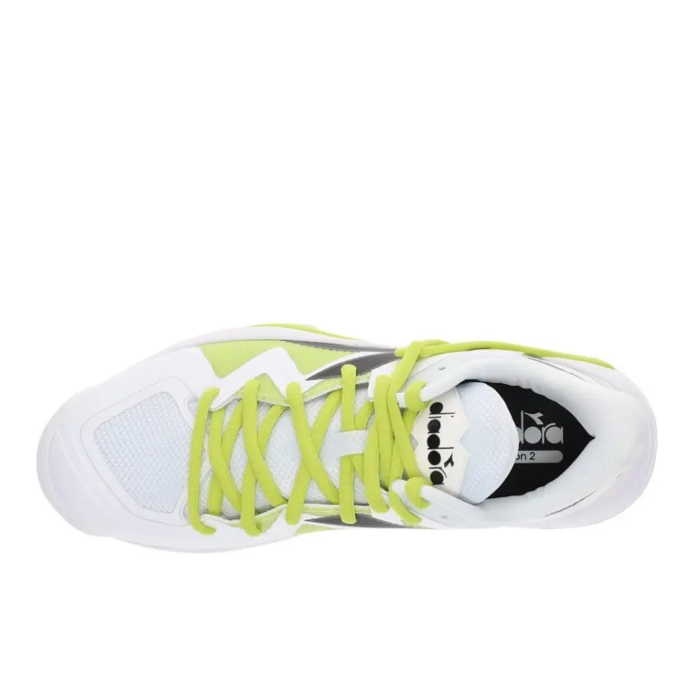 Diadora shoes - diadora B.Icon 2 All Ground Tennis - 179103-D0619 - Green, White 2