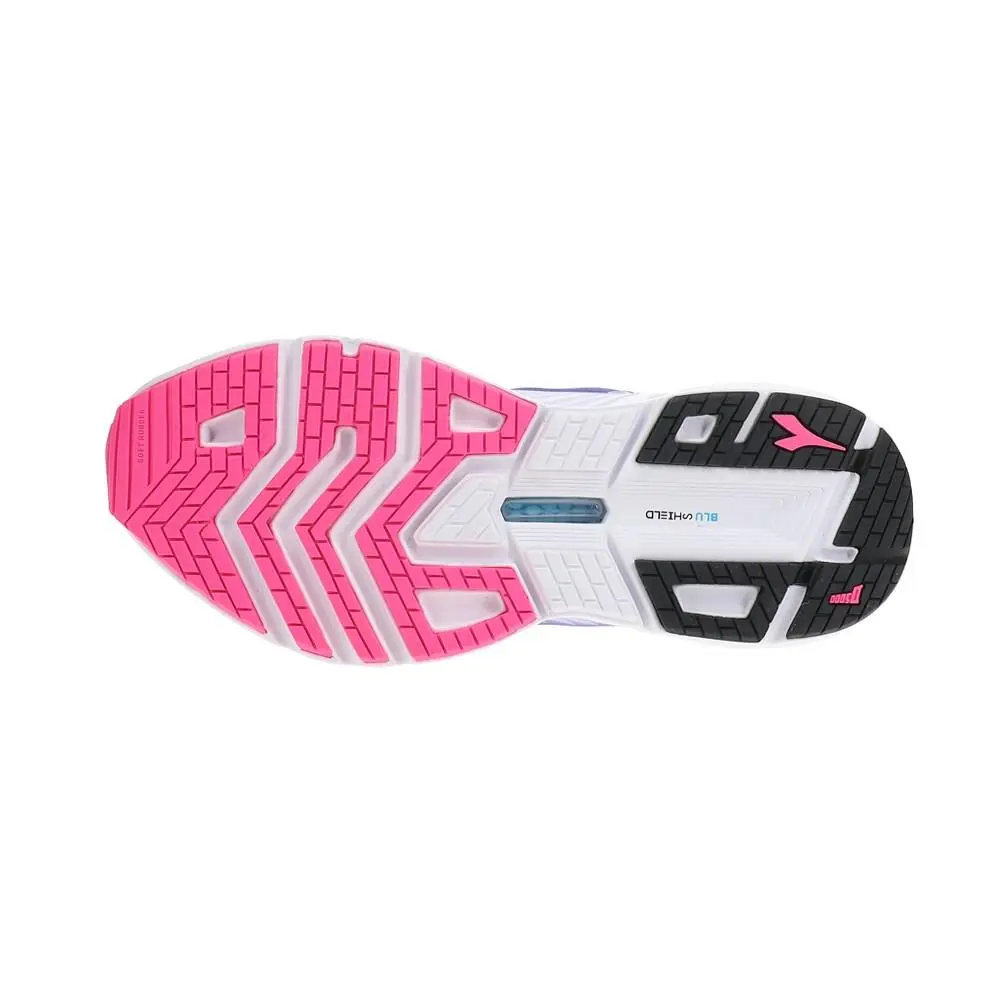 Diadora shoes - diadora Mythos Blushield Volo 4 Running - 180251-C7863 - Blue, Pink 10