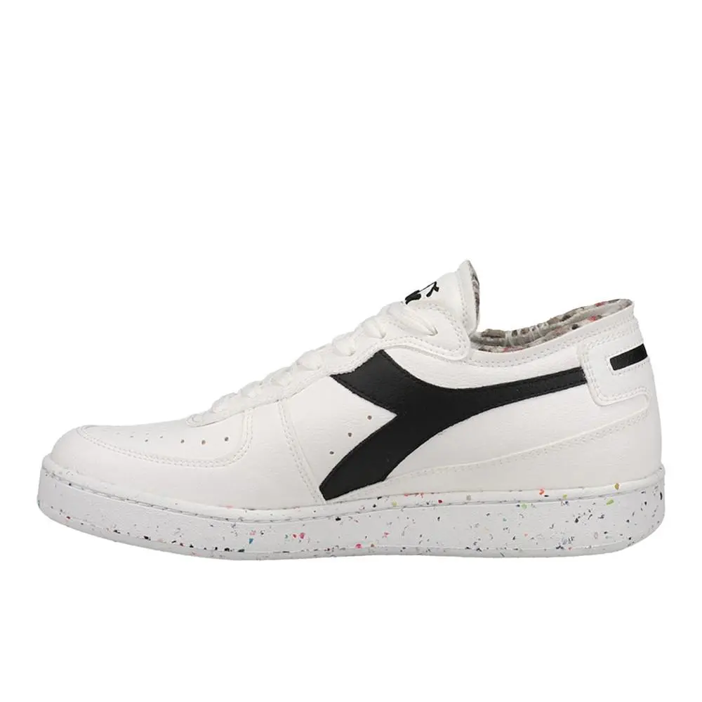Diadora shoes - diadora Mi Basket Row Cut 2030 Lace Up - 178543-C0351 - White 1