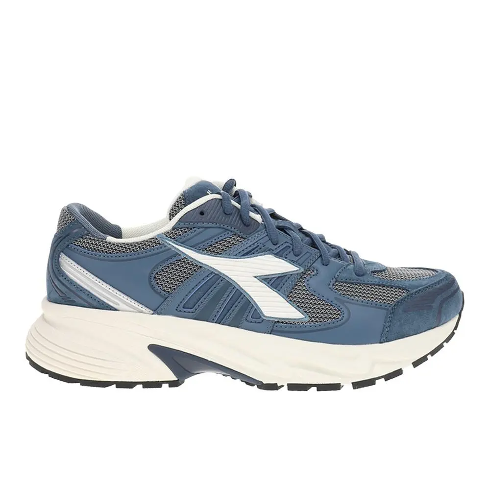 Diadora Mythos Star Pigskin Running Mens Blue Sneakers Athletic Shoes 181245-60