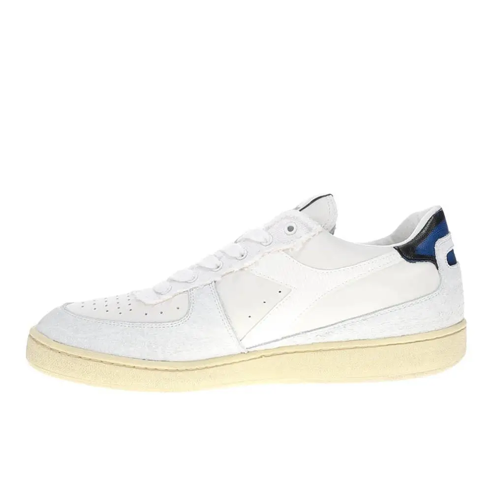 Diadora shoes - diadora Mi Basket Low Pivot Italia Lace Up - 180483-20006 - White 1