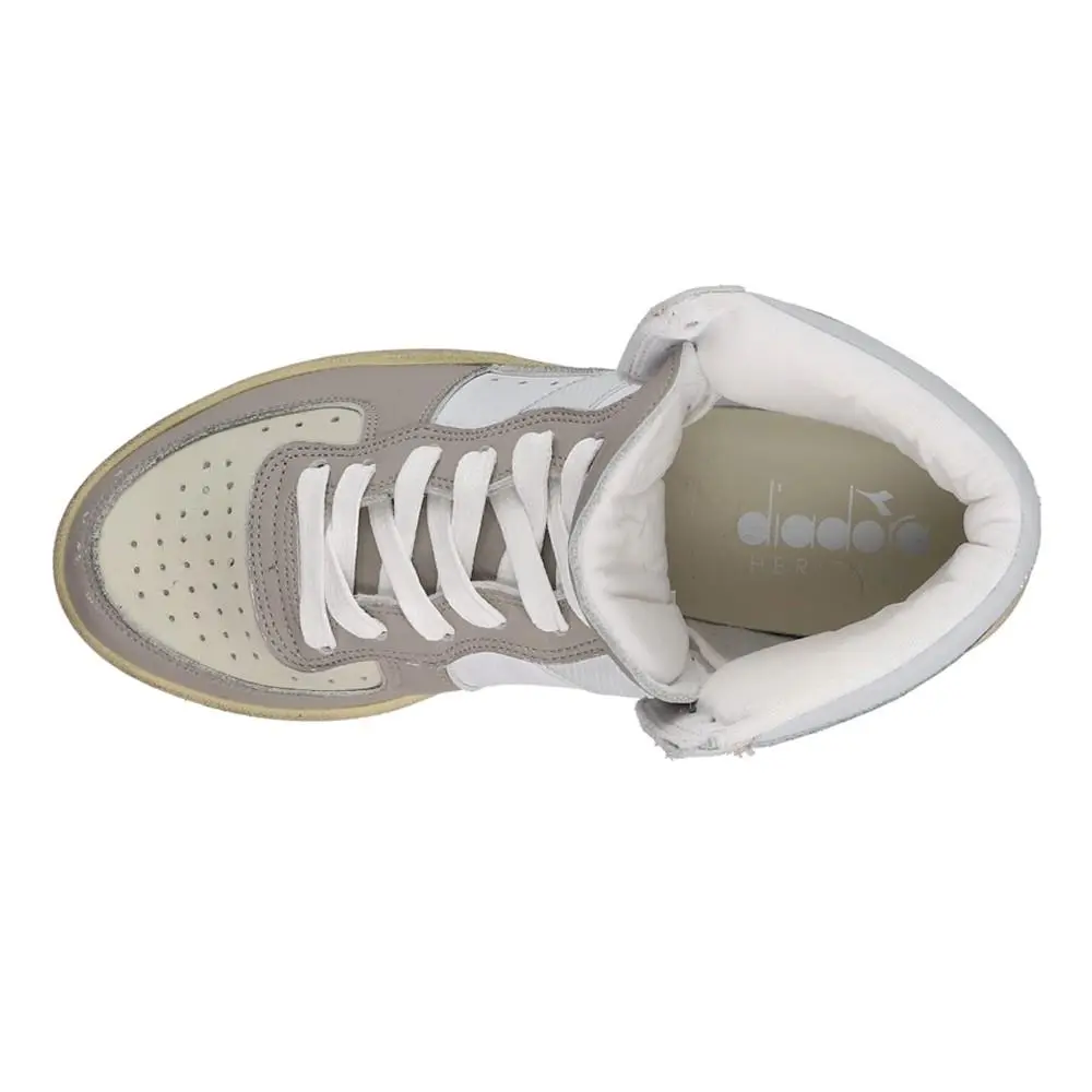 Diadora shoes - diadora Mi Basket Used High Top - 158569-C6372 - Beige 7