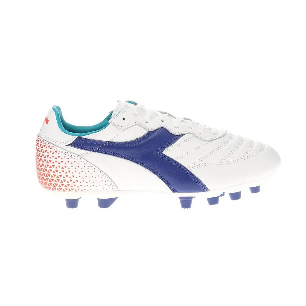 Diadora Brasil Gr Lt Plus Mdpu Soccer Cleats Mens White Sneakers Athletic Shoes