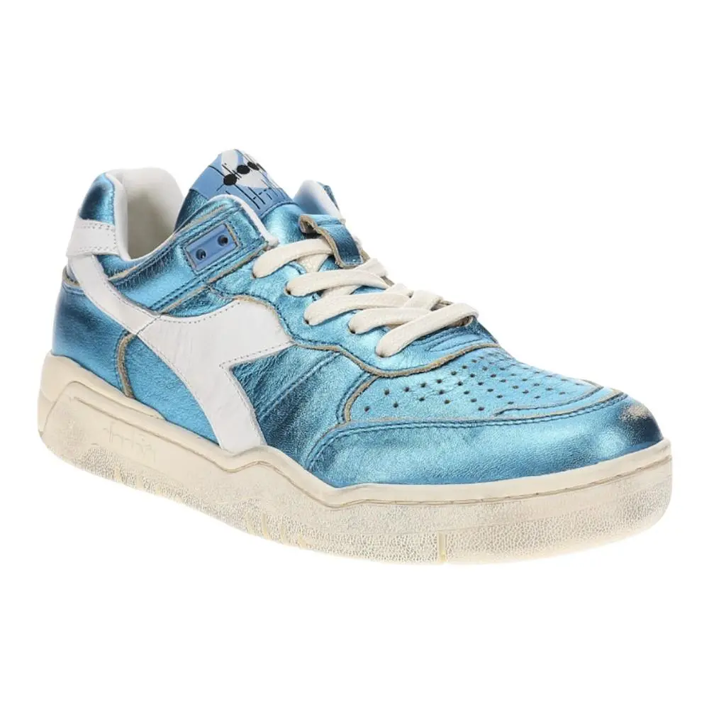 Diadora shoes - diadora B.560 Metallic Lace Up - 181320-65034 - Blue 0