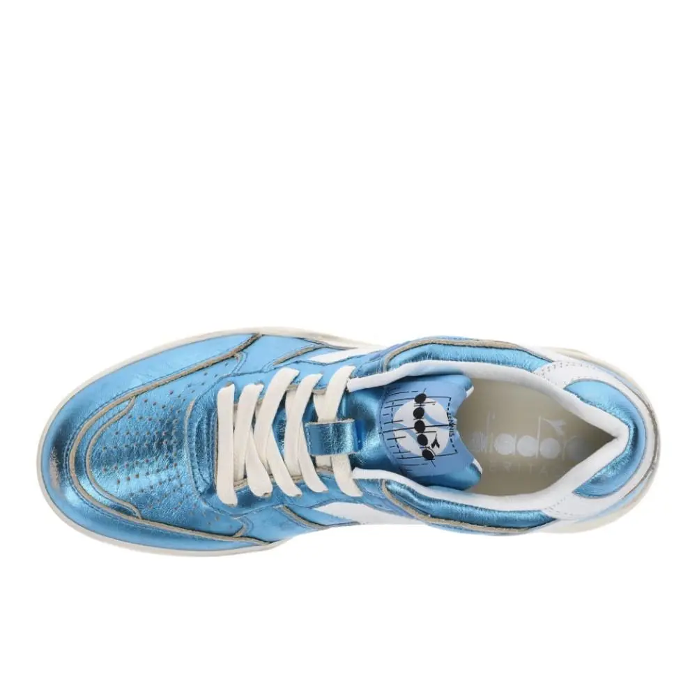 Diadora shoes - diadora B.560 Metallic Lace Up - 181320-65034 - Blue 2