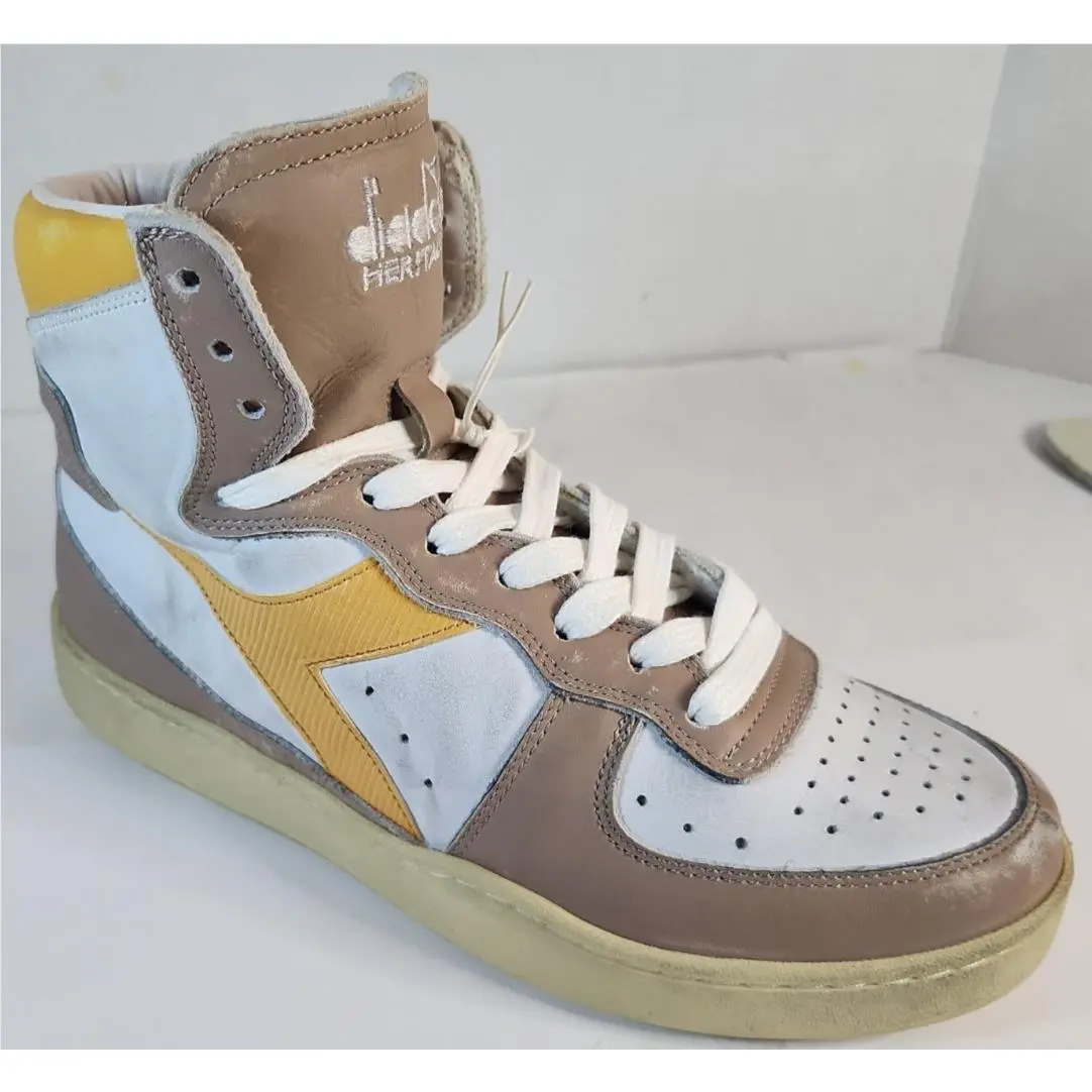 Diadora shoes - diadora Mi Basket - Basket - 158569-D0052 - Brown 4