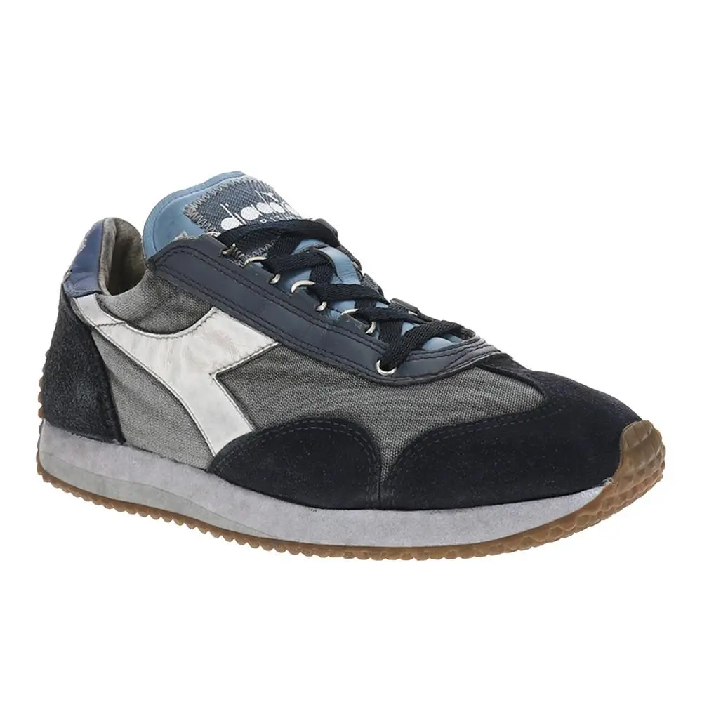 Diadora shoes - diadora Equipe H Dirty Stone Wash Evo Lace Up - 174736-65060 - Blue (UPC: 197020117877) 0