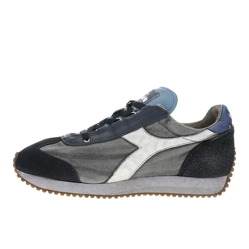 Diadora shoes - diadora Equipe H Dirty Stone Wash Evo Lace Up - 174736-65060 - Blue (UPC: 197020117877) 1