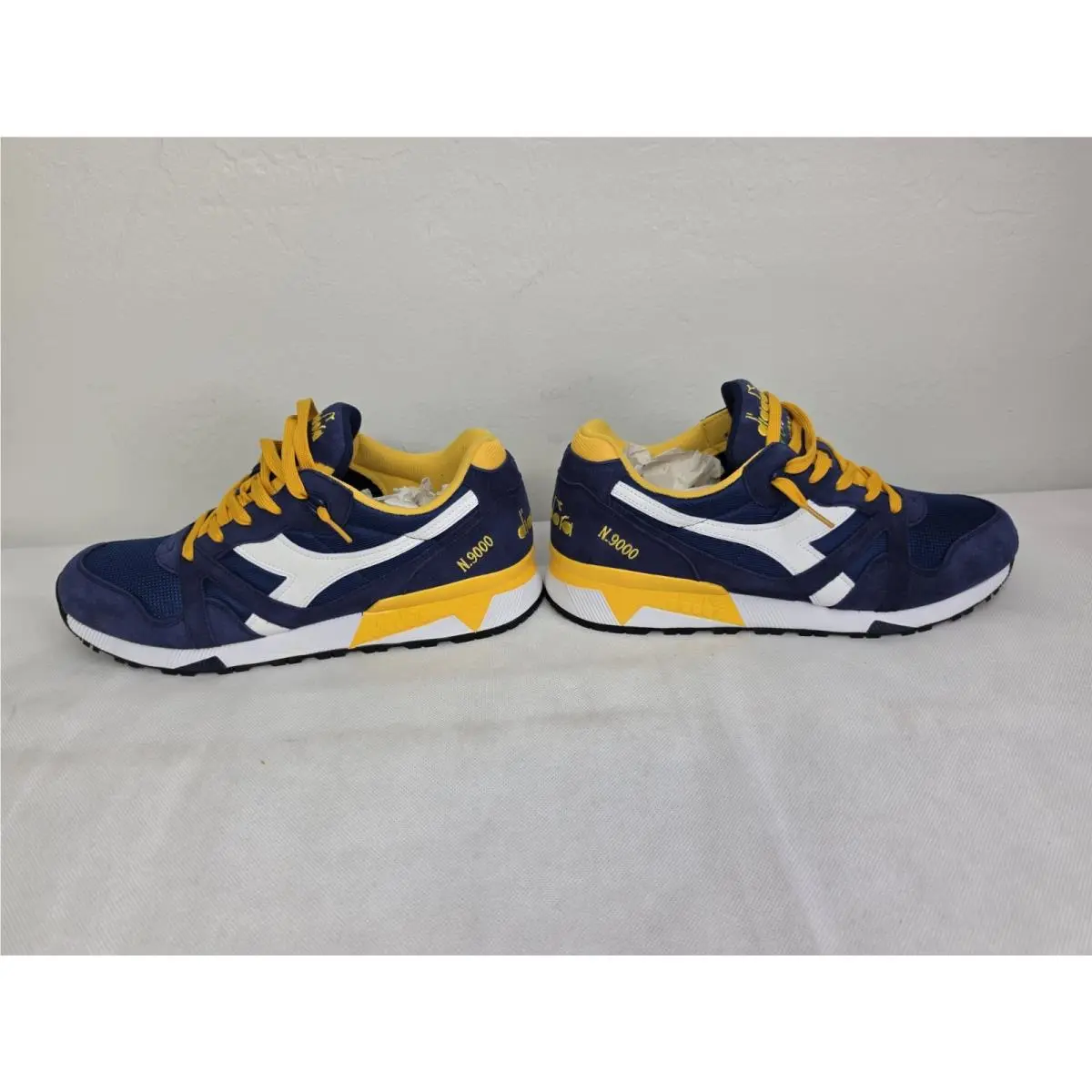 Diadora N9000 Iii Estate Blue/daffodil Yellow SZ 13 Rare