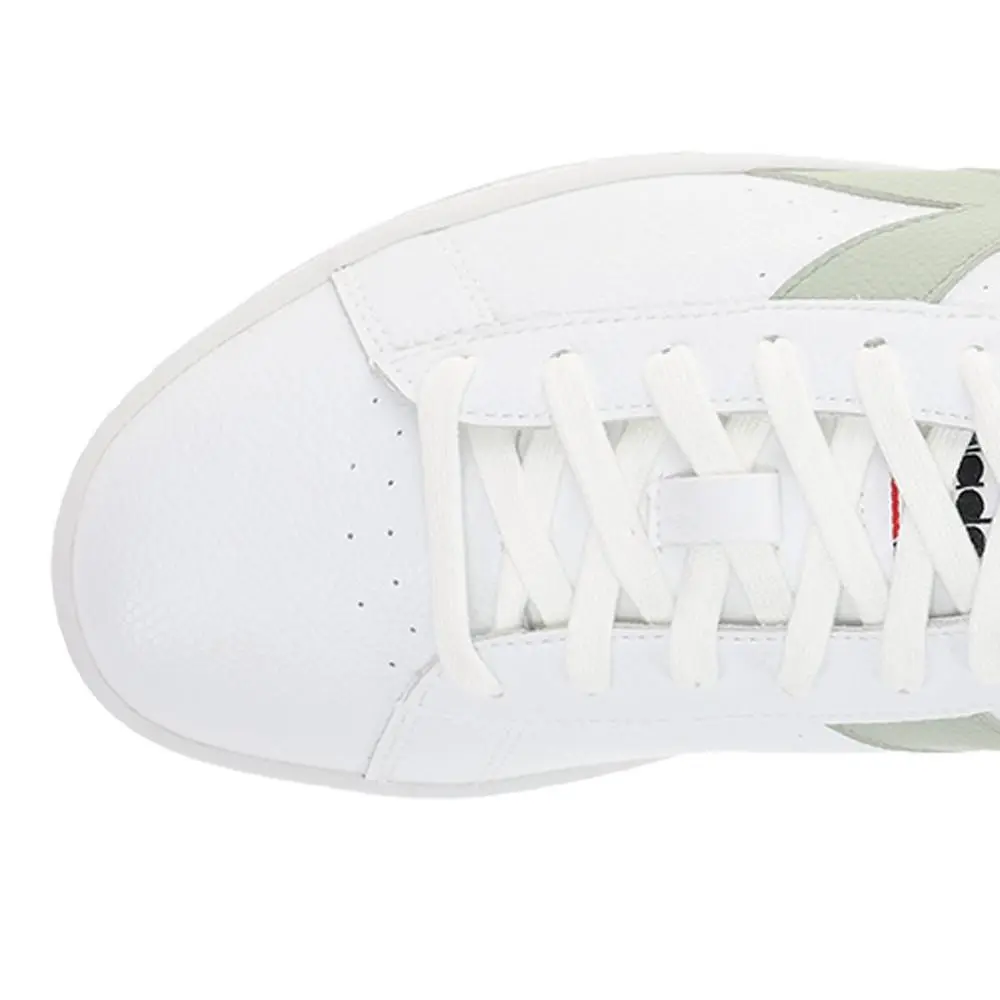 Diadora shoes - diadora Game Row Cut 2030 Lace Up - 179276-D0297 - White (UPC: 193867989622) 5