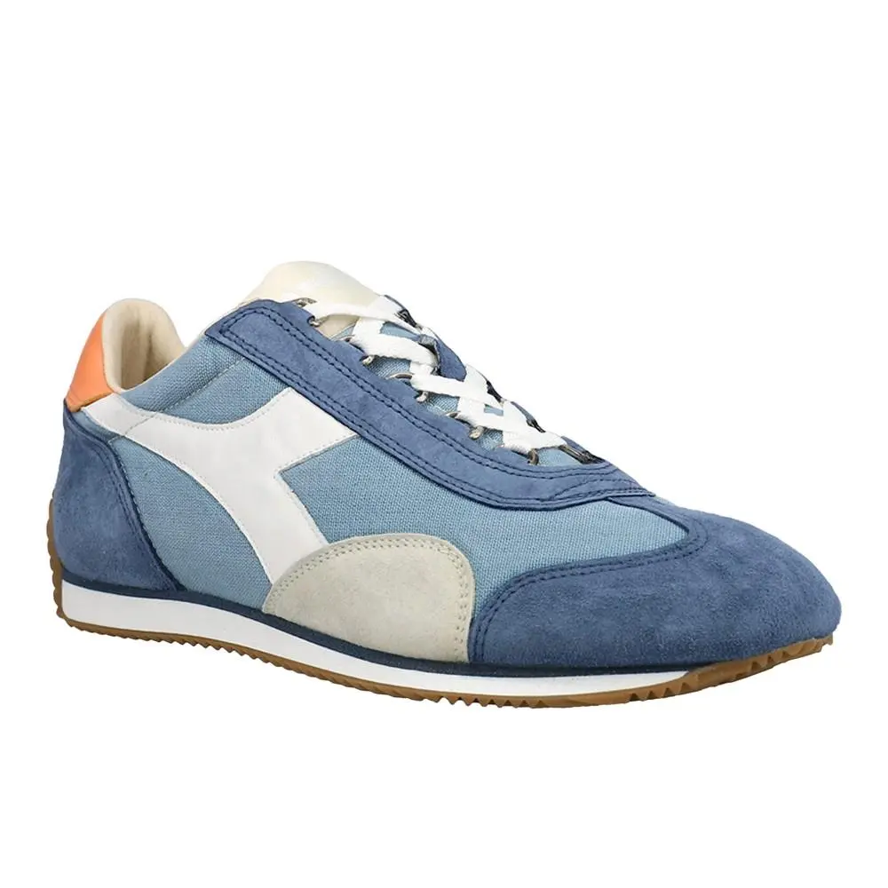 Diadora shoes - diadora Equipe H Dirty Stone Wash Lace Up - 174735-65065 - Blue (UPC: 193867970743) 0