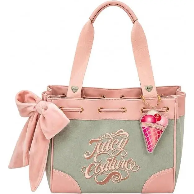 Juicy Couture Juicy Sugar Rush Frost Green/pink Daydreamer Tote Bag