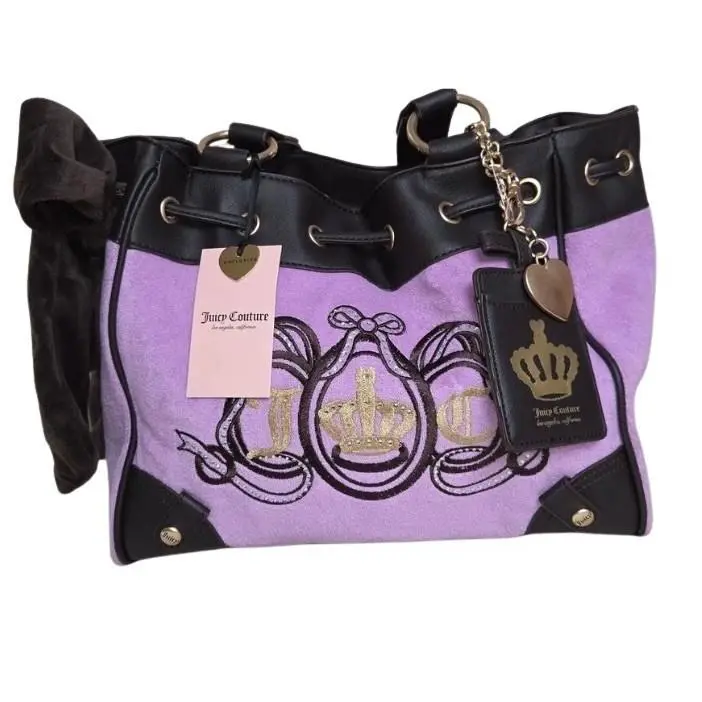 Daydreamer Lovers Club Tote Violet Tulle Y2K Lilac by Juicy Couture