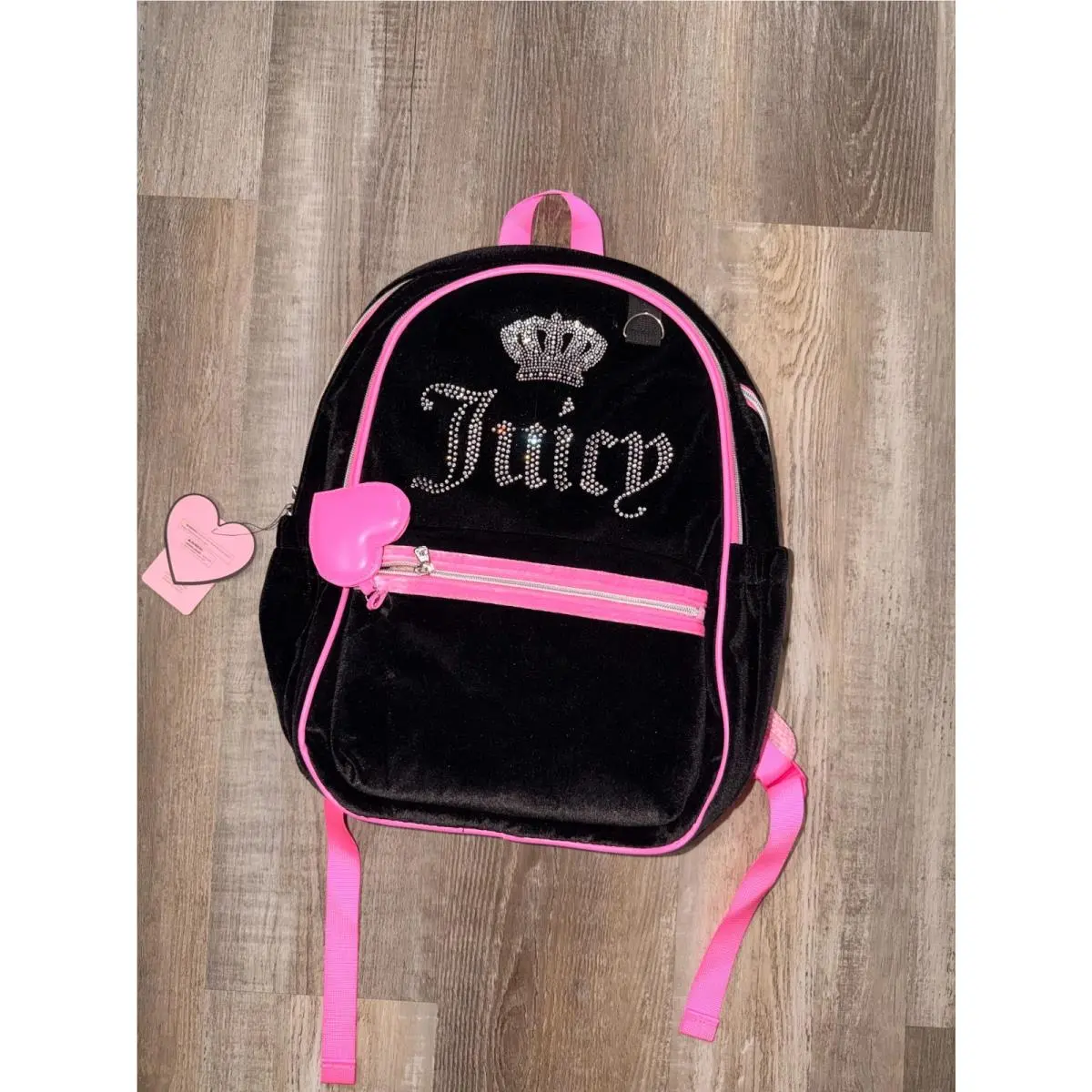 Let It Shine Bag – Black Velvet by Juicy Couture