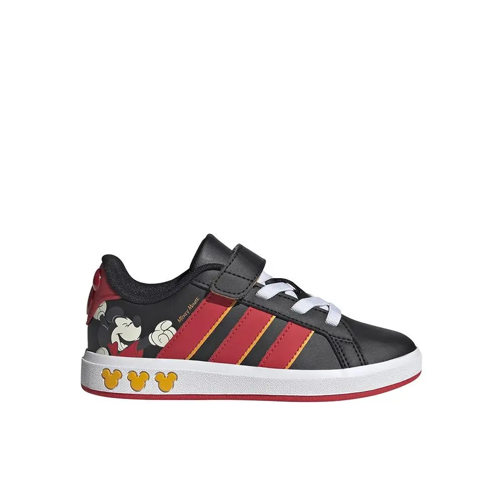 Adidas Mickey Mouse Grand Court Unisex Black Sneakers Casual Shoes SB1158-KI9