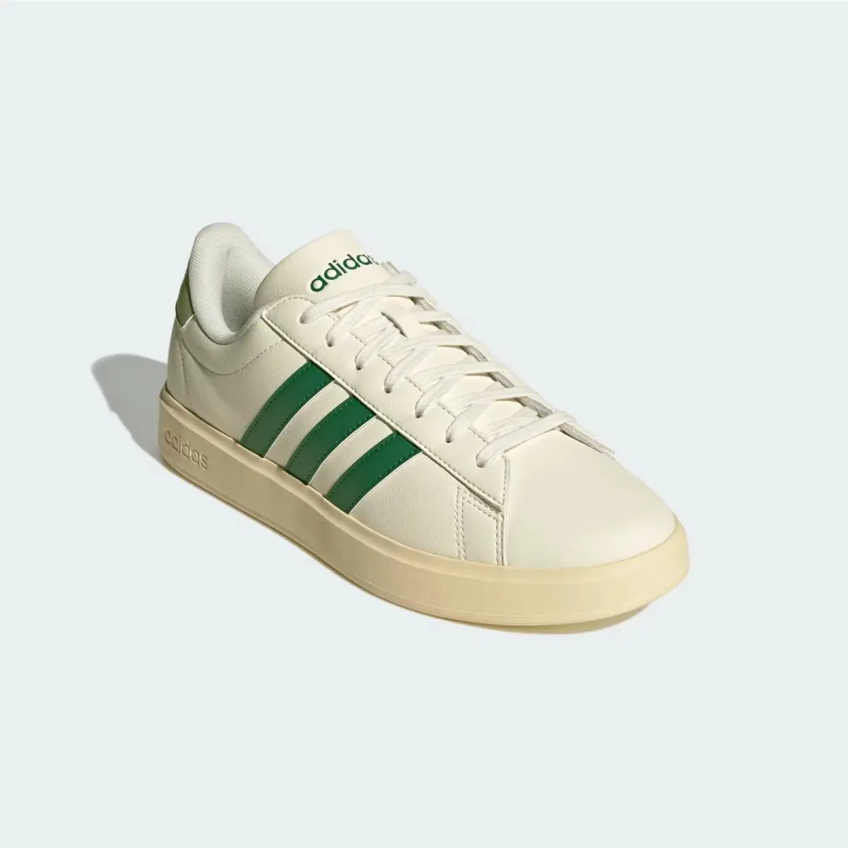 Adidas Men Grand Court 2.0 Shoes Mens Sizes: 8 9 11.5 White Green JS1736