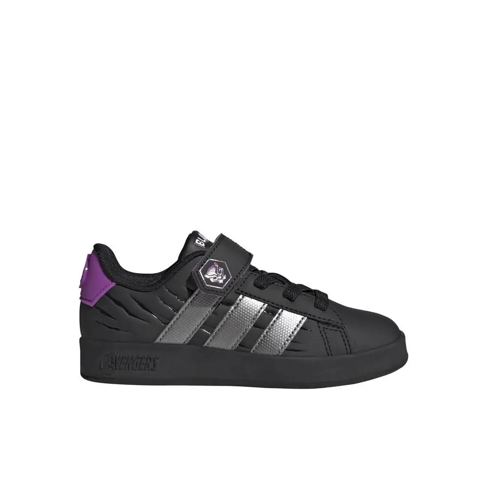 Adidas Marvel Avengers Grand Court Unisex Black Sneakers Casual Shoes SB1158-K