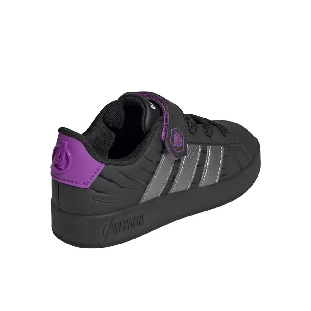 Adidas shoes - adidas  Marvel Avengers Grand Court - SB1158-KI9188 - Black 12