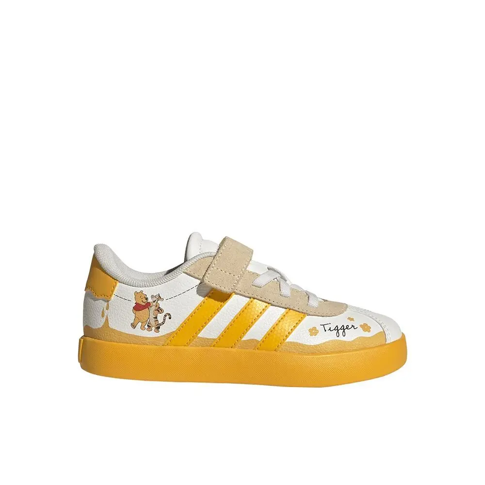 Adidas Vl Court 3.0 Children Unisex White Sneakers Casual Shoes SB1158-KI9175