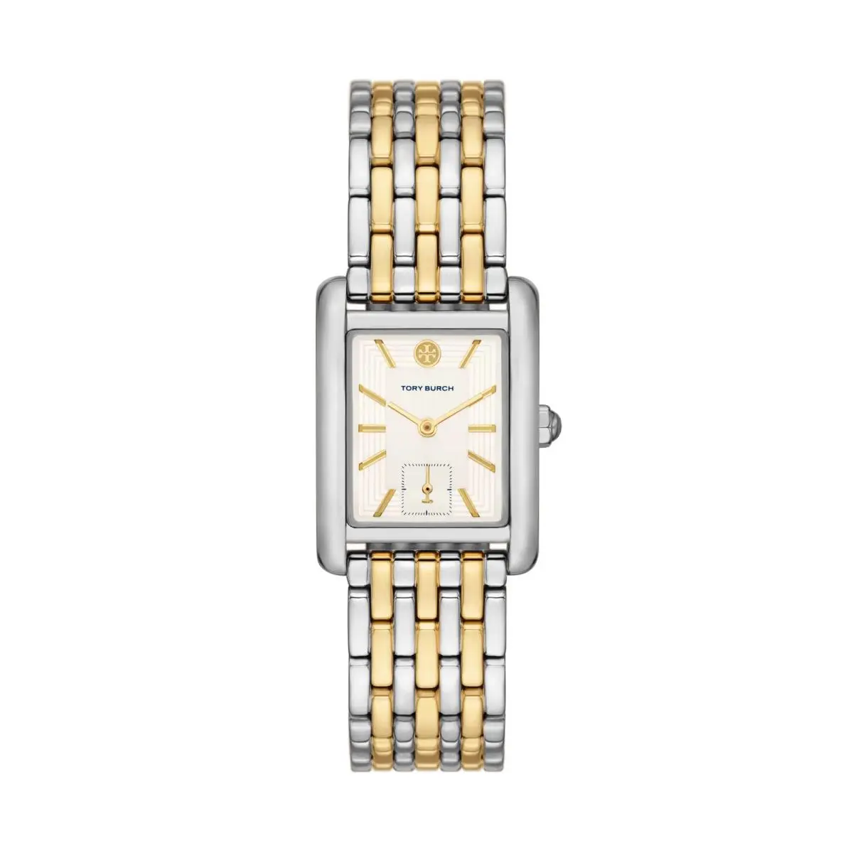Eleanor Two-tone 25mm Cream Dial Women`s Watch TBW1070 by Tory Burch