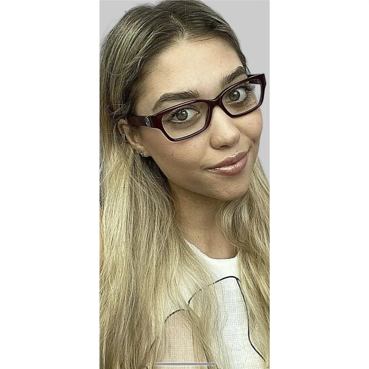 Tory Burch TY 2025 1080 Burgundy 53mm Rx Women`s Eyeglasses Frame