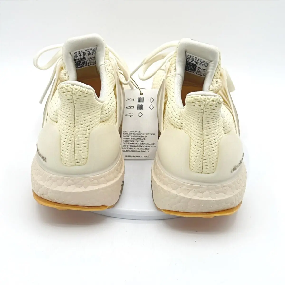 Adidas shoes - adidas UltraBoost 1.0 DNA - UltraBoost DNA - JS1265 - Ivory (UPC: 197612410188) 5