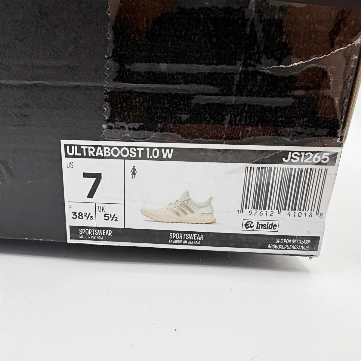 Adidas shoes - adidas UltraBoost 1.0 DNA - UltraBoost DNA - JS1265 - Ivory (UPC: 197612410188) 8
