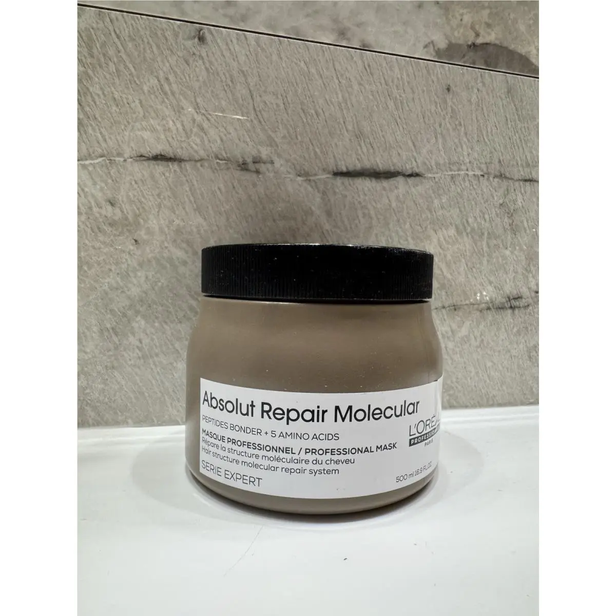 Largest Size . Loreal Serie Expert Absolut Repair Molecular Mask 16.9oz /500ml by L'Oréal
