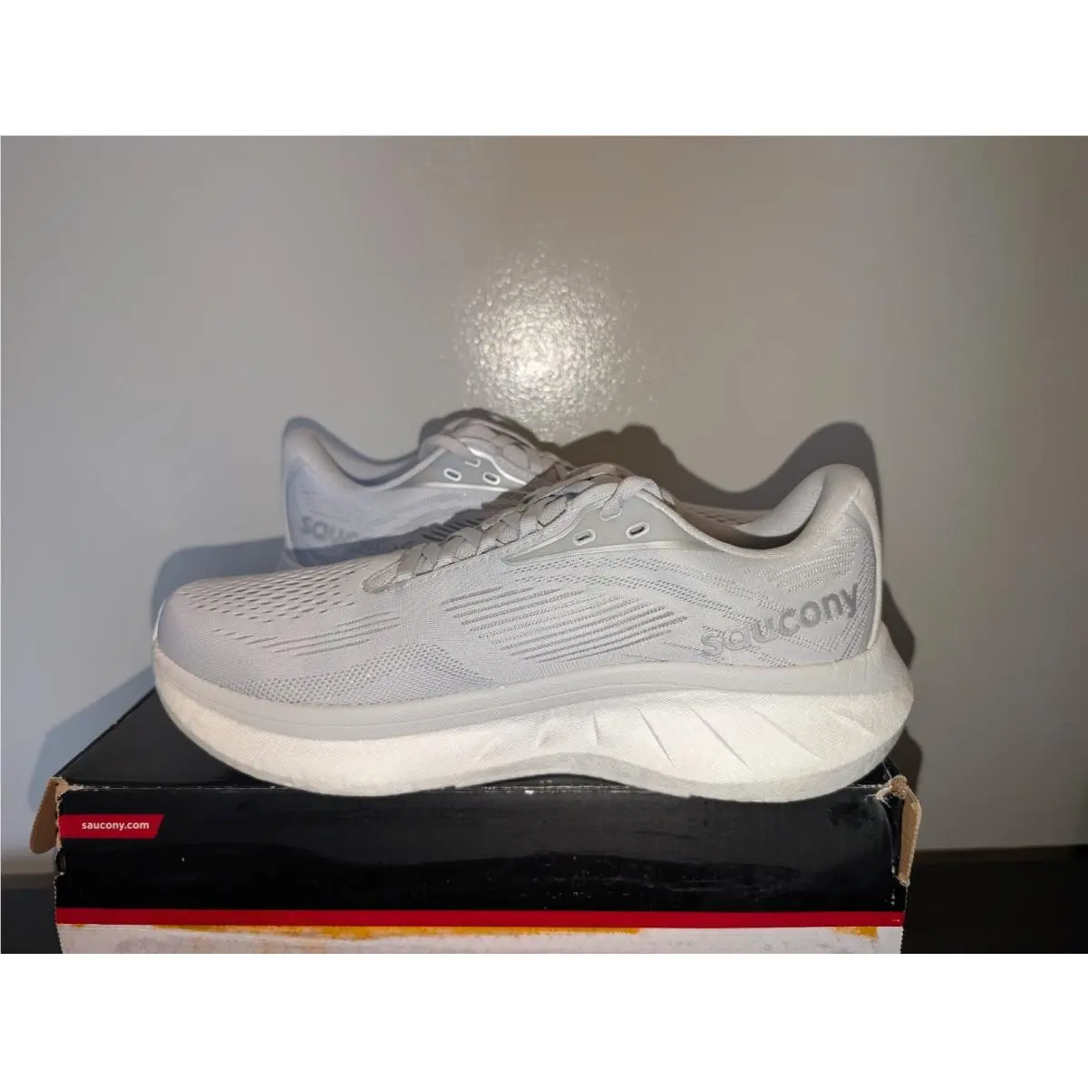 Saucony shoes - Ride 18 - Ride - S11000-105 - Cloud/Dream (UPC: 195020778432) 1