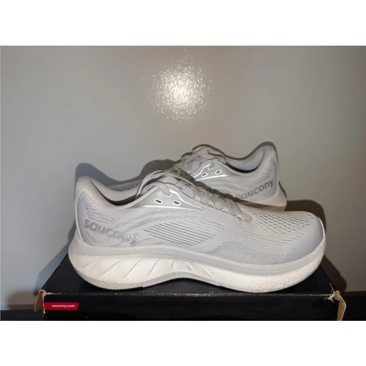Saucony shoes - Ride 18 - Ride - S11000-105 - Cloud/Dream (UPC: 195020778432) 2