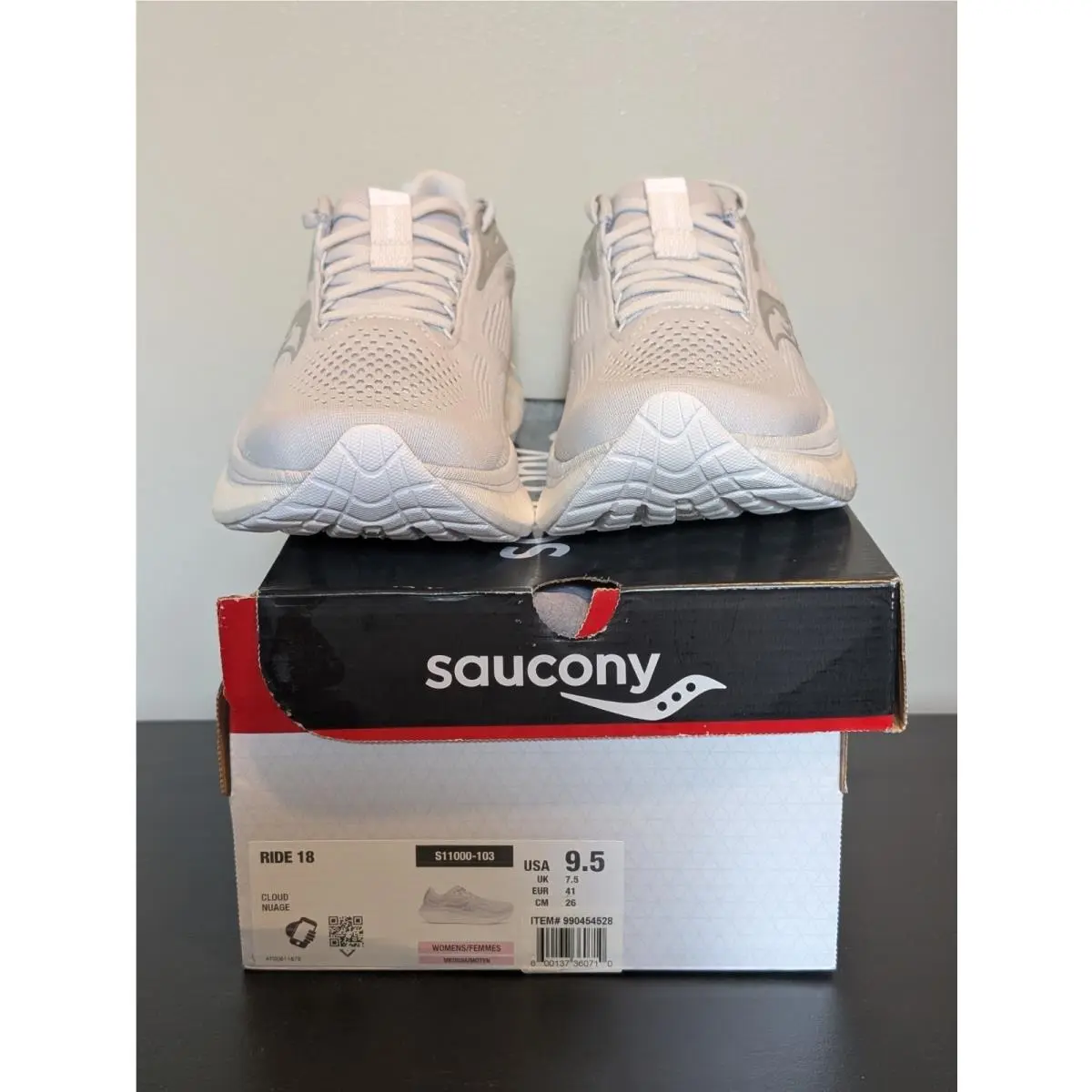 Saucony shoes - Ride 18 - Ride - S11000-105 - Cloud/Dream (UPC: 195020778432) 5