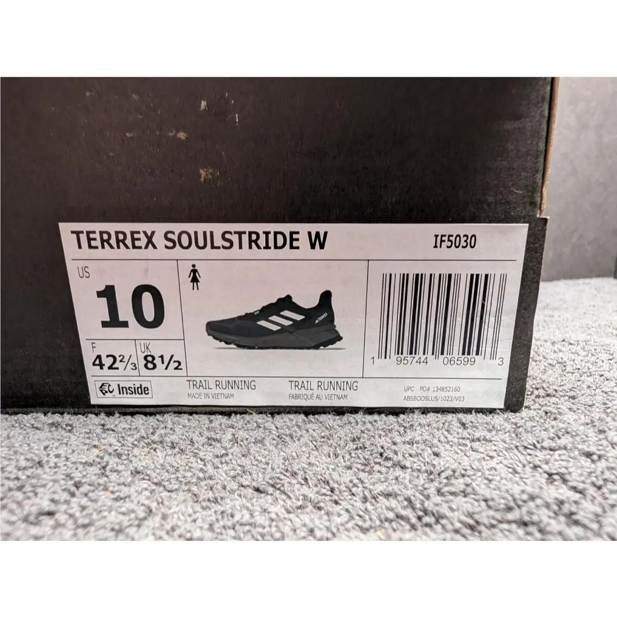 Adidas shoes - adidas Terrex Soulstride - Terrex Soulstride - IF5030 - Black (UPC: 195744065993) 5