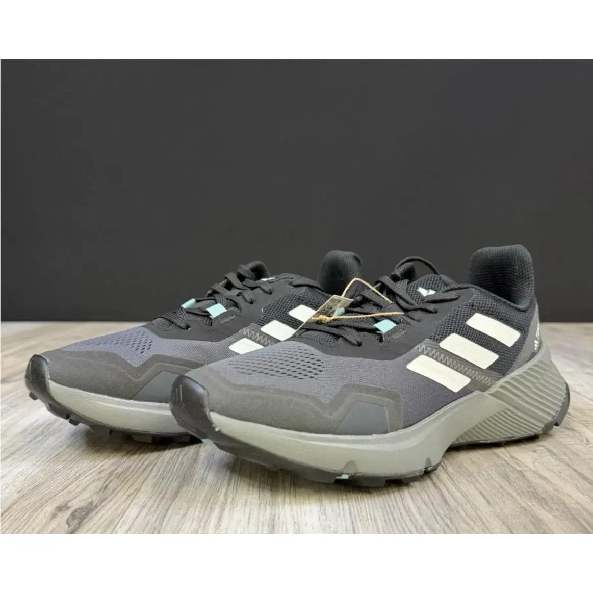 Adidas Terrex Soulstride W Black Grey Trail Running Shoes Womens Size 6 IF5030