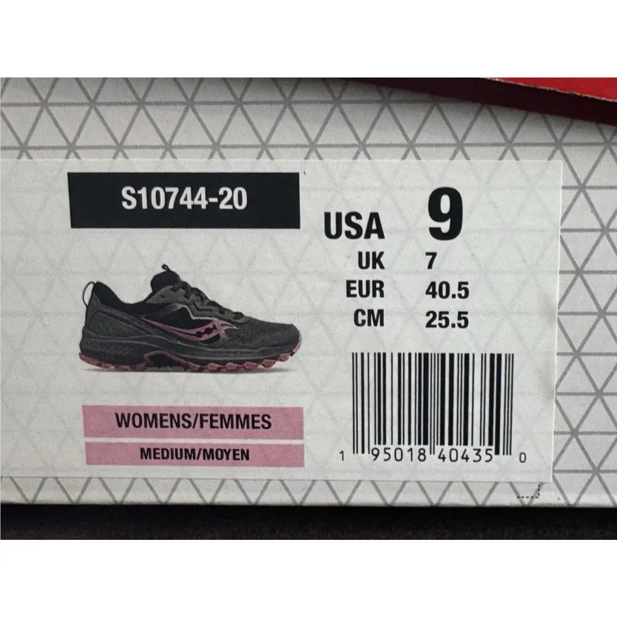 Saucony shoes - Saucony Excursion TR16 - Excursion - Charcoal / Rose (UPC: 0195018404350) 2