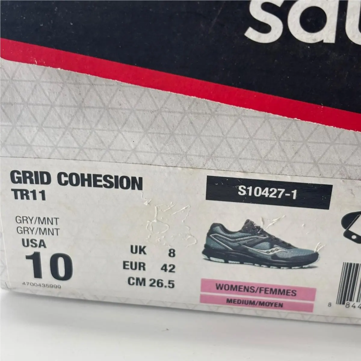 Saucony shoes - Saucony Grid Cohesion TR11 - Grid Cohesion - Gray 3