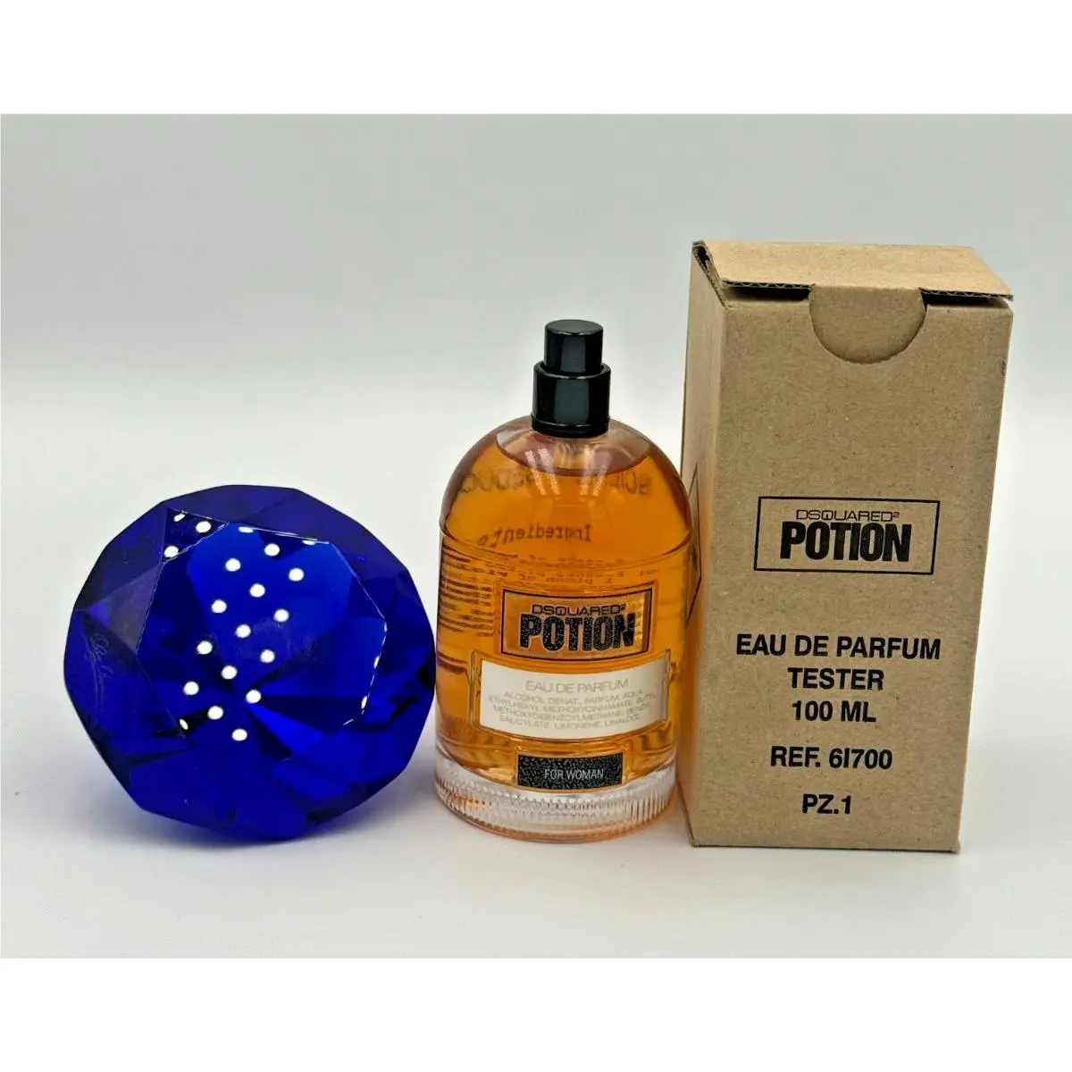 Dsquared Potion by Dsquared2 For Women Eau de Parfum Spray 100ML 3.4FLOZ Tester by DSquared2