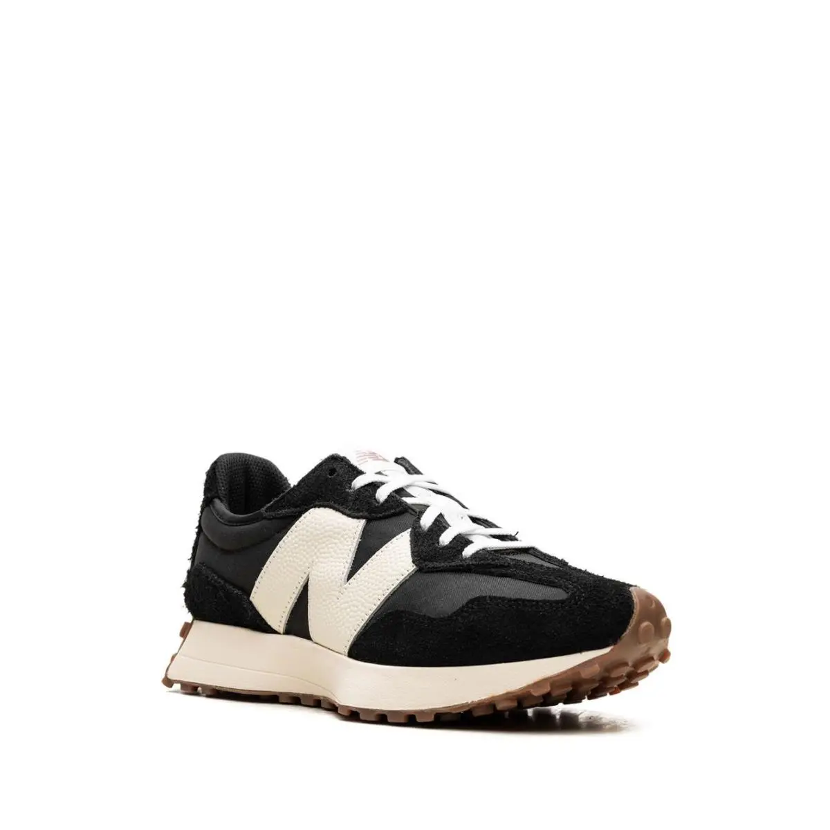 New Balance 327 WS327BL Sneakers Women`s 8.5 Black Suede Athletic Shoes ZOGG2859