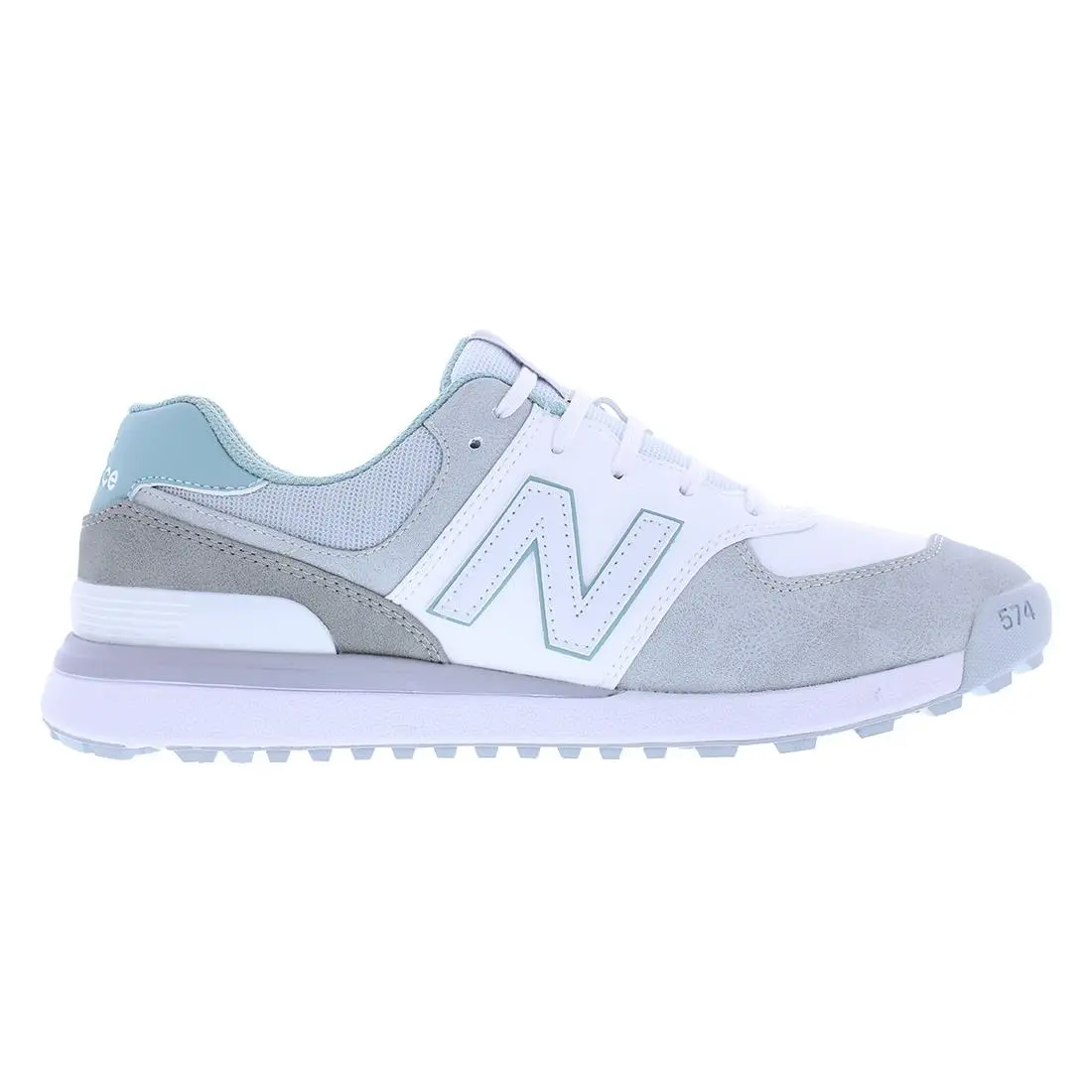 New Balance shoes - White/Grey/Teal, Main: White 1
