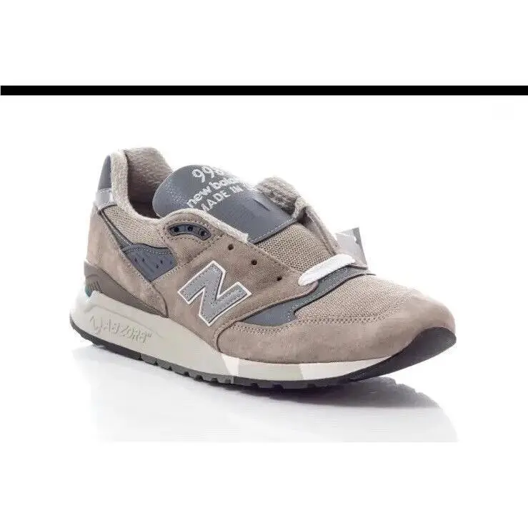 New Balance shoes - Men`s New Balance MIUSA M998 Classic - U998GR - Grey 4