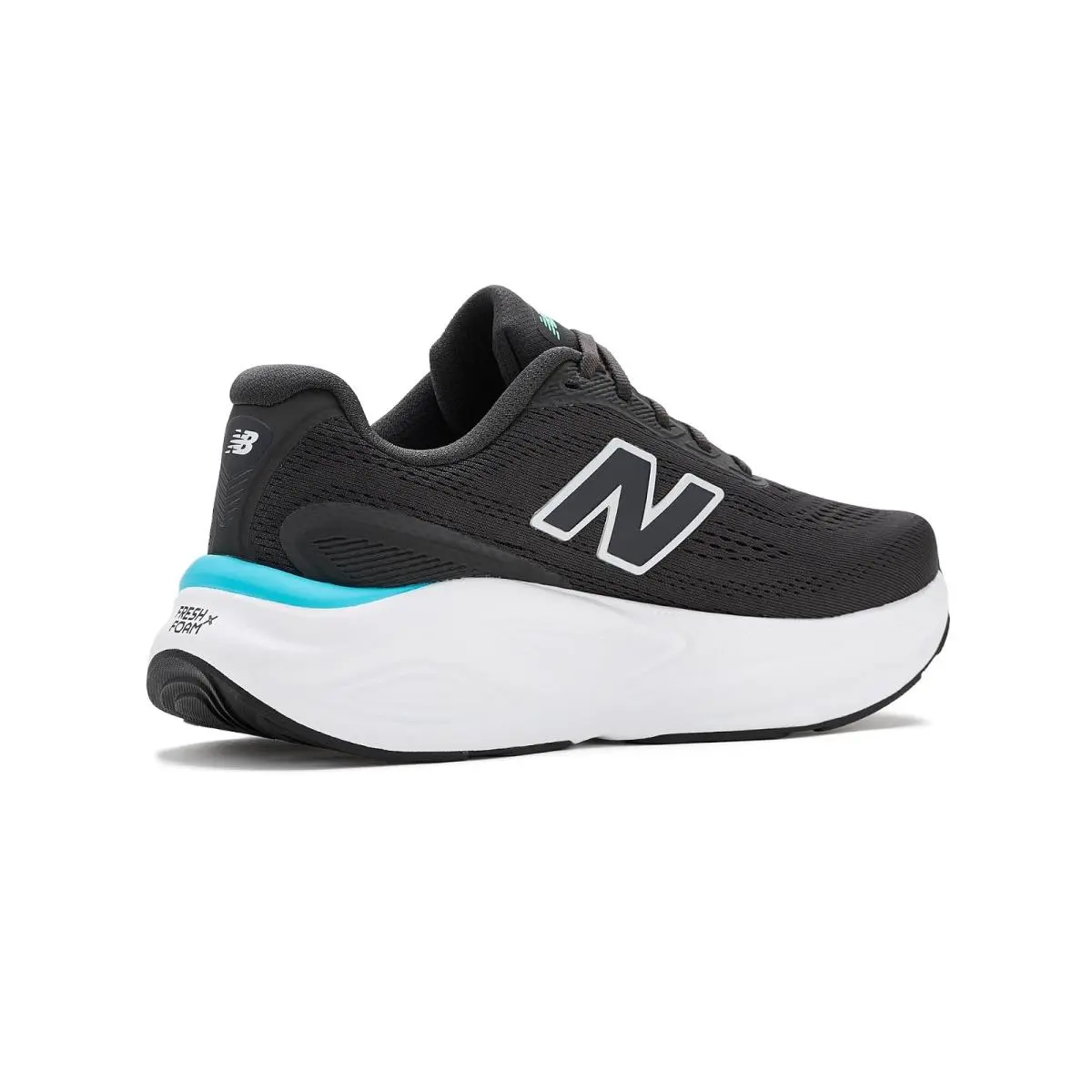 New Balance shoes - Black Cement/Silver Metallic 8