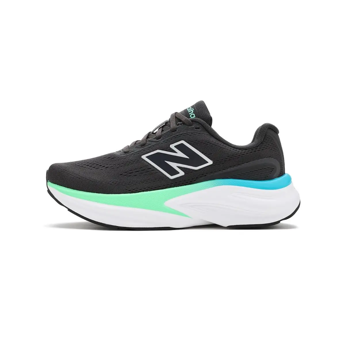New Balance shoes - Black Cement/Silver Metallic 9