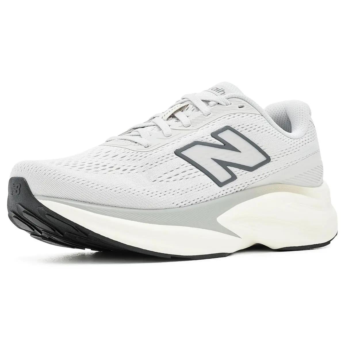 New Balance shoes - Black Cement/Silver Metallic 34